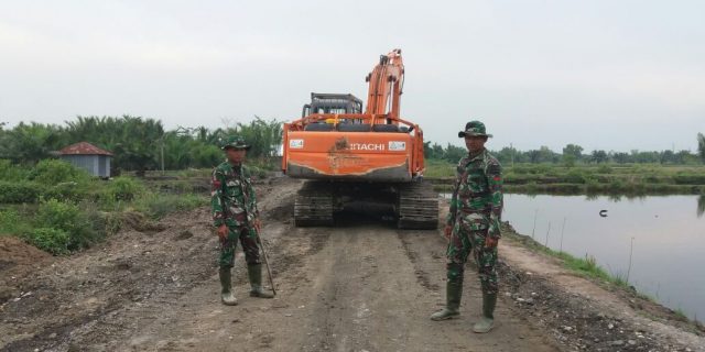 Camat Medan Belawan Mendukung Program TMMD Kodim 0201/BS