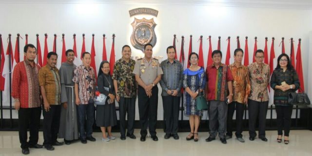 Kapoldasu Terima Audensi FMKI Sumut dan Panitia Musda GPDI