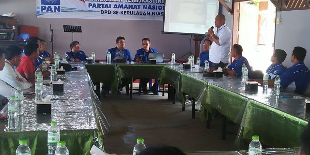 DPD PAN Nias Utara Solid Hadapi Pemilu 2019