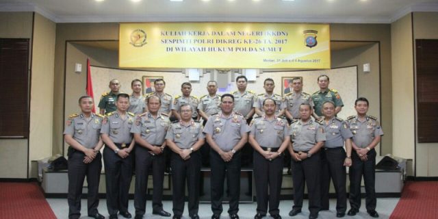 Kapoldasu Terima Kunjungan KKDN Sespimti Polri