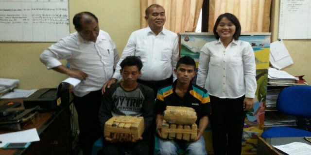 Polsek Medan Timur Amankan 13 Kilogram Ganja
