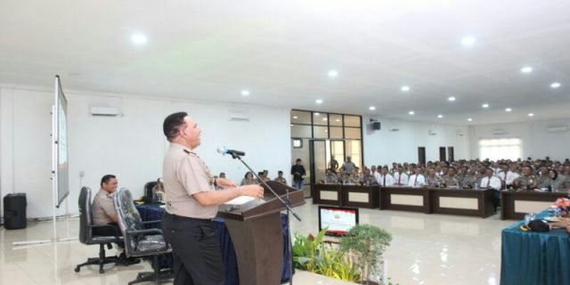Kapoldasu Berikan Arahan Kepada Personil Polres Asahan