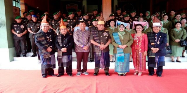 Pangdam l/BB Disambut Acara Adat dan Tradisi Simalungun