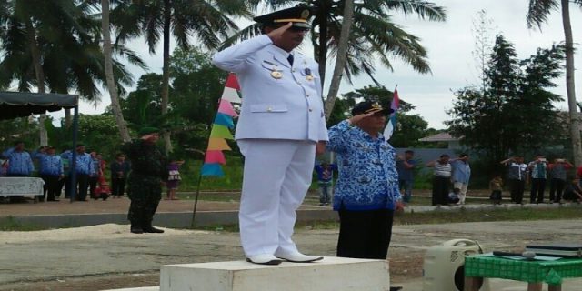 Peringatan HUT RI ke 72 di Kecamatan Afulu Berjalan dengan Baik