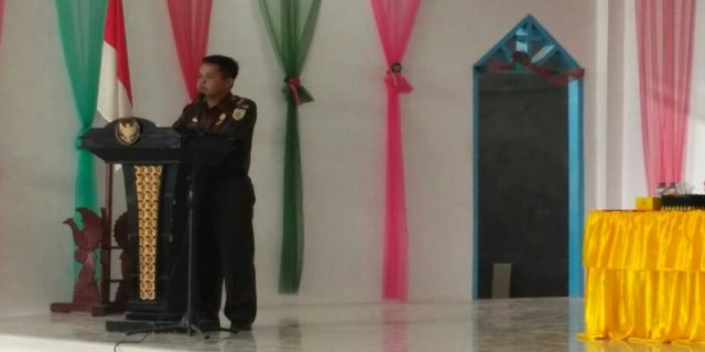 Kejari Nisel Sosialisasikan TP4D Kepada Kepala Desa