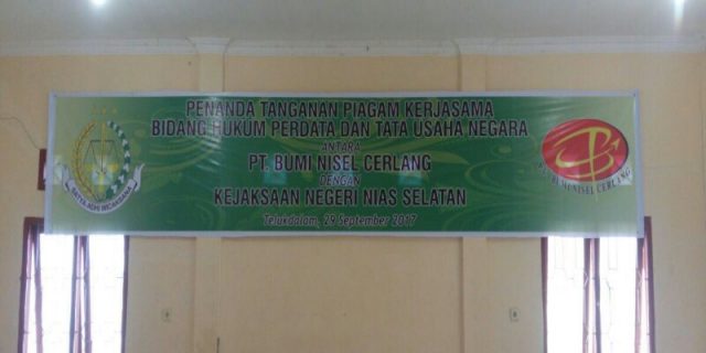 Kejari dan BUMD Nisel Tandatangani MOU