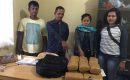 Bawa 14 Kg Ganja Kering,Kedua Kurir Asal Aceh “Gol” Dipolsek Medan Timur