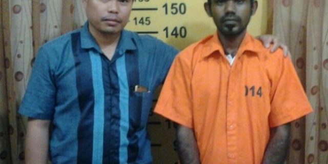 Usai Belanja Ganja,Krisna Diringkus Petugas Medan Baru