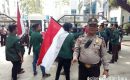Polsek Medan Baru Lakukan Pengamanan Unras DPRDSU