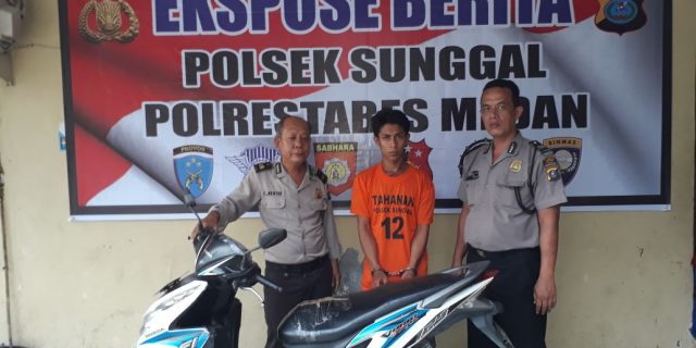 Nekat Gelapkan Sepmor Majikannya,Jondris Ditangkap Hingga Keaceh