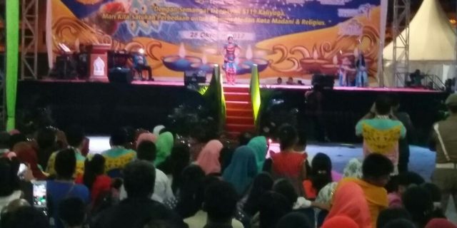 Pelaksanaan Pengamanan Deepavali Oleh Personil Polsek Medan Baru