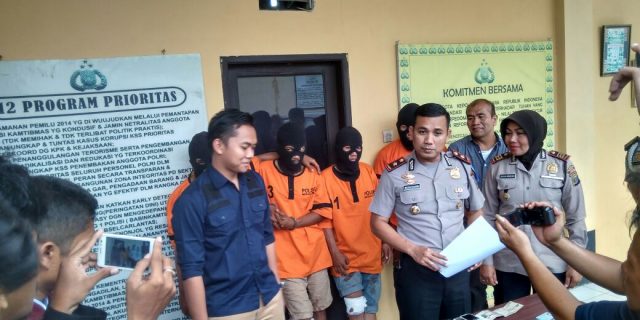 Polsek Medan Timur Hadiahkan Peluru Terhadap Ketiga Pelaku Jambret