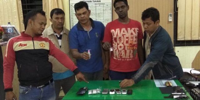 Polsek Medan Timur Ciduk BD dan Pemakai Sabu