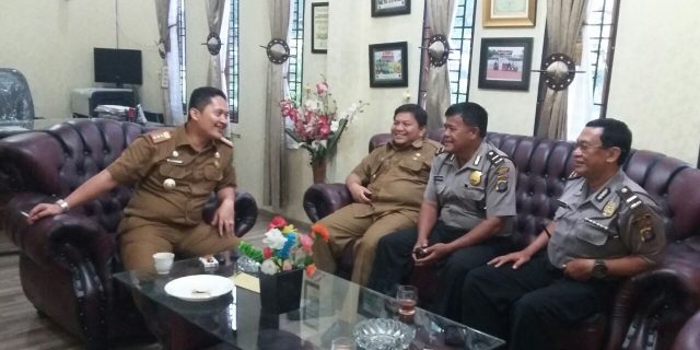 Panit II Binmas Polsek Medan Baru Blusukan Kekantor Camat Medan Baru