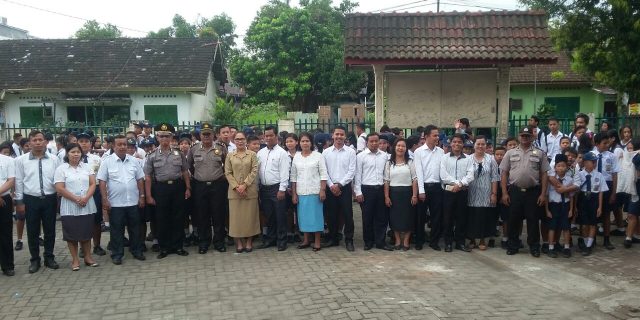 Polsek Medan Baru Menyampaikan Pesan Kamtibmas Melalui Panit I Binmas Dan II