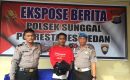 “Polsek Sunggal” Ringkus Danil,Nekat Nyolong Sepmor Ortu Pacarnya…!!!
