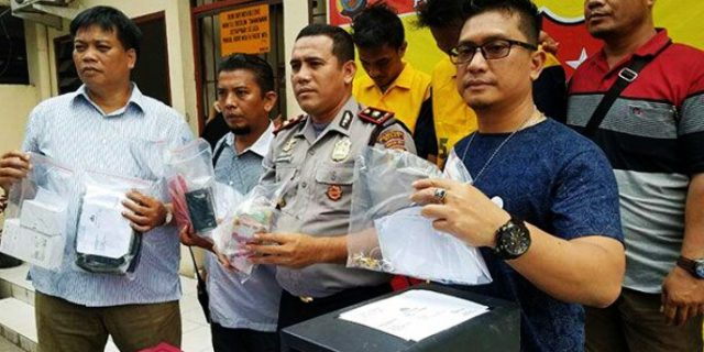 Polisi Amankan Kedua Pelaku Pencurian Brankas