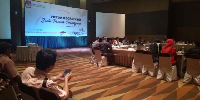 8 KPU Ikuti Forum Kordinasi Data Pemilih