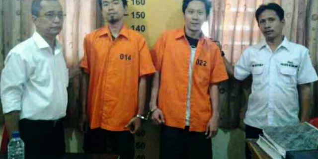 “Polsek Medan Baru Ringkus,Dua Pemuda Pembawa Sabu…!!!