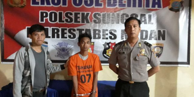 Nyuri Sepeda Motor,Saddam Diringkus Polisi