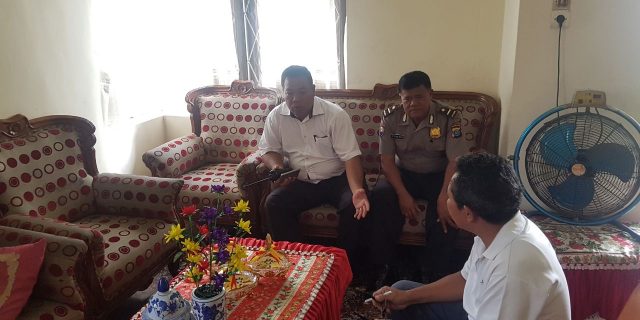 Himbauan Kapolsek Medan Baru Kepada Pengurus Gereja