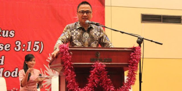 Keluarga Besar Polres Belawan Gelar Acara Perayaan Natal