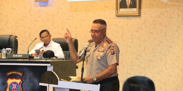 Kapoldasu : Dibutuhkan Peningkatan Intelijen Dalam Pengamanan Perayaan Natal dan Tahun Baru