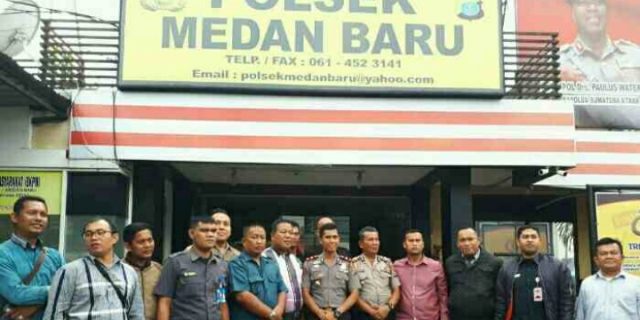 Polsek Medan Baru Dan Managemen Perusahaan Gelar Pertemuan
