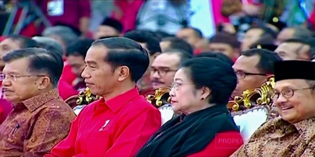 Acara Rakornas Tiga Pilar PDI Perjuangan Dihadiri Presiden Dan Wakil Presiden