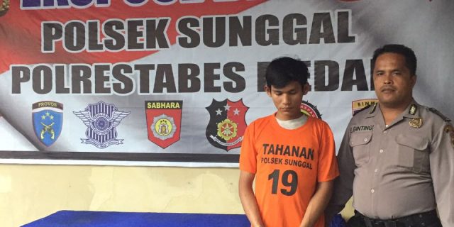 Polisi Ringkus Patria Usai Ngelapkan Sepmor Korbannya