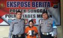 Ini Dia Pelaku Nyuri Tas Dihotel Yang Diringkus Polsek Sunggal