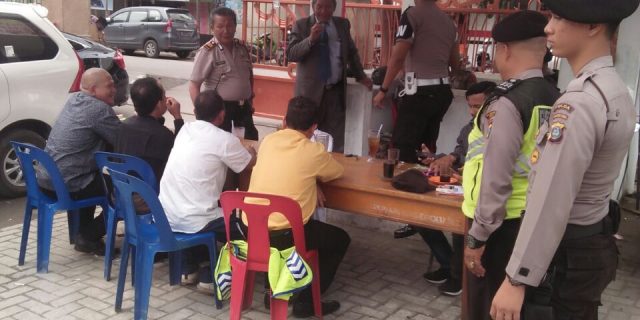 Polsek Medan Baru Pengecekan 10 Gereja Prioritas…???