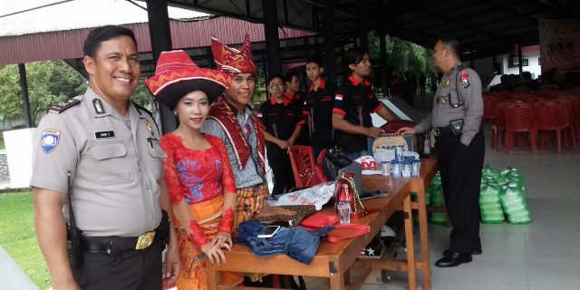 PERSONIL POLSEK MEDAN BARU MELAKSANAKAN PENGAMANAN PELANTIKAN MERGA SILIMA