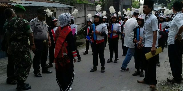 Personil Polsek Medan Baru Adakan Pengamanan MTQ di Mesjid Taqwa Medan