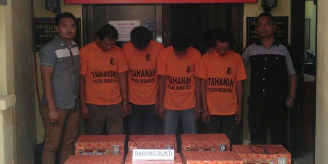 7 Unit Jackpot Bersama Pelaku Judi Diamankan Petugas