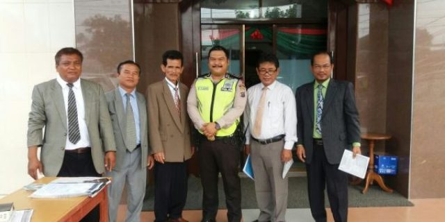 Personil Polsek Medan Baru Melaksanakan PAM dilokasi 10 Gereja