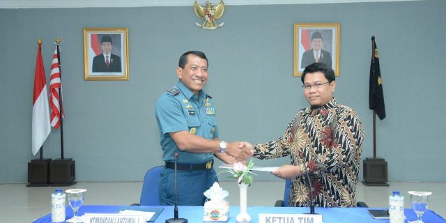 KOMANDAN LANTAMAL I HADIRI PEMBACAAN TAKLIMAT AKHIR WASRIK BPK-RI