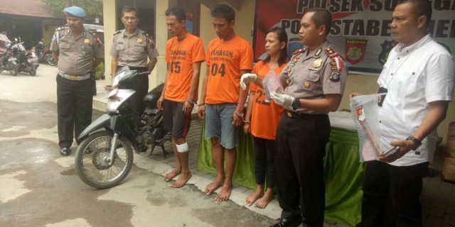 1 Pelaku Begal Ditembak Polisi,Dibagian Kaki !!