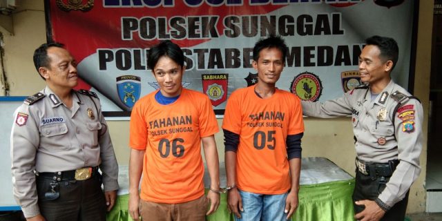 Nyuri Biji Kopi Dilokasi Pabrik,Kedua Pelaku Ini Diciduk Petugas