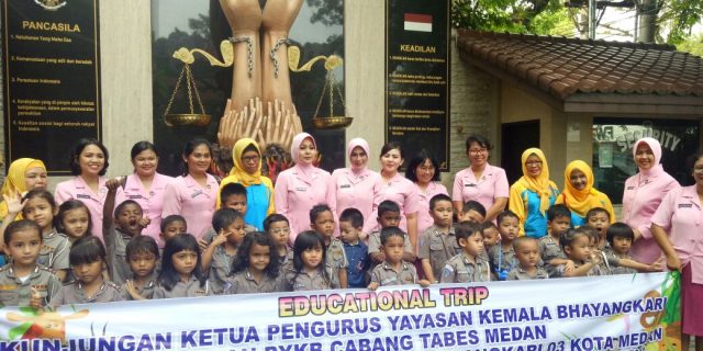 Hut ke-38 Yayasan Kemala Bhayangkari Kunjungi Rahmat Galeri
