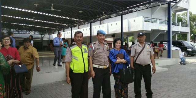 Kompol Victor Ziliwu : Pengamanan Terhadap Gereja Agenda Rutin Polsek Medan Baru
