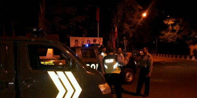 Antisipasi Pelaku 3C, Polsek Medan Baru Gelar Razia dan Patroli Blue Light