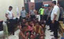Kapolres Pelabuhan Belawan AKBP Ikhwan SH,MH Pimpin Razia Premanisme