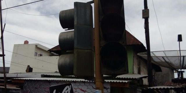 Sudah 4 Tahun Traffic Light di Kota Padangsidimpuan Tidak Berfungsi