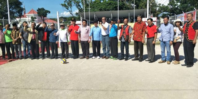 Turnamen Bola Voli di Kota Padang Resmi Dibuka