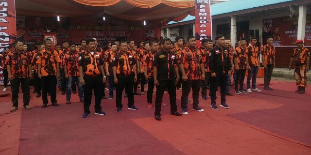 Keenam Anak Ranting PP Adakan Pelantikan