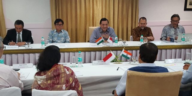 Bertemu Dengan Tiga Menteri India, Luhut Dorong Kerja Sama Kemaritiman