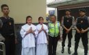 SETIAP MINGGU,POLSEK MEDAN BARU PENGAMANAN GEREJA