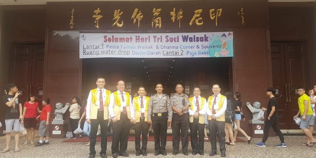 Demi Kelancaran Umat Budha Beribadah, 25 Vihara di Jaga Ketat Polsek Medan Baru