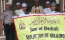 Bhabinkamtibmas Polsek Medan Baru laksanakan Jum’at Barokah di Masjid Al Hasanah